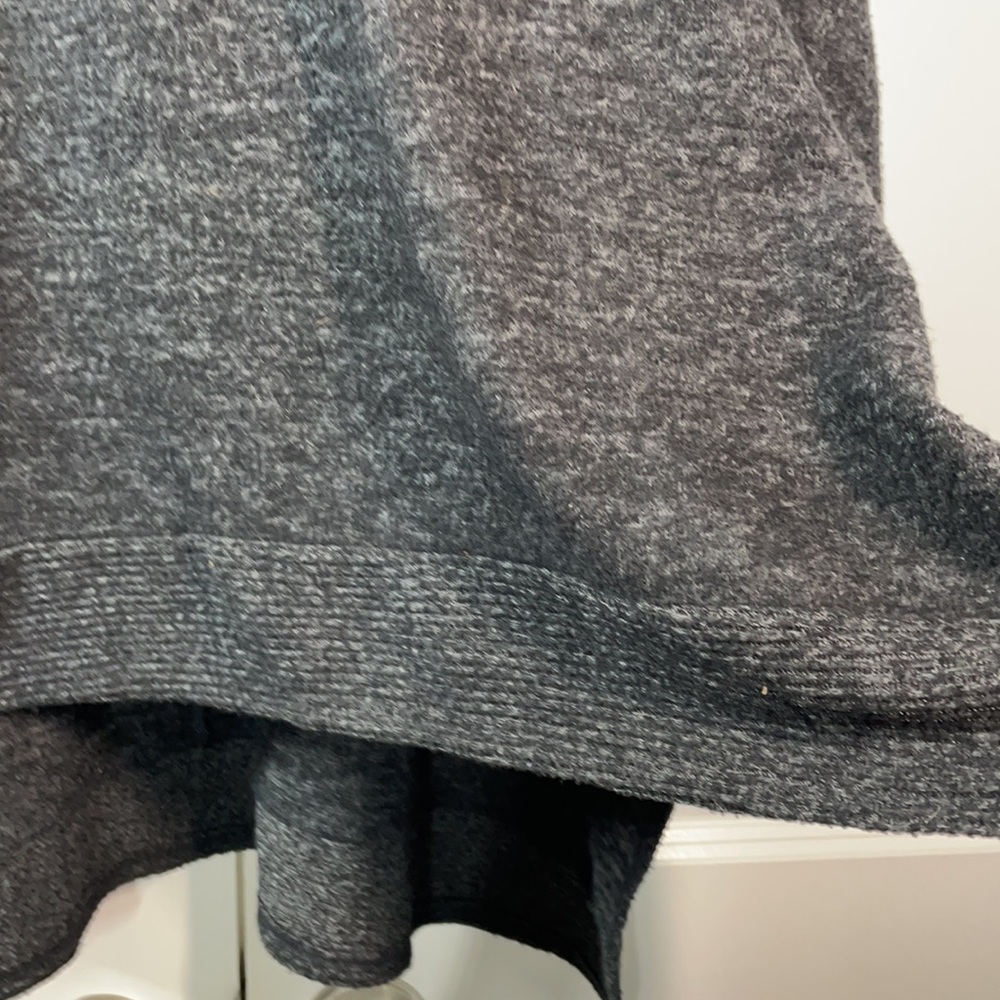 Akira Dark Gray Poncho Style High Low Sweater size M/L - Picture 10 of 14
